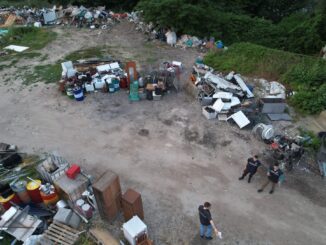 Avevano trasformato il Tanaro in una discarica abusiva: indagati 21 sinti del campo nomadi di Alba 1