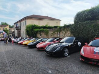 Le supercar della Targa Sobrero hanno fatto tappa a Barbaresco