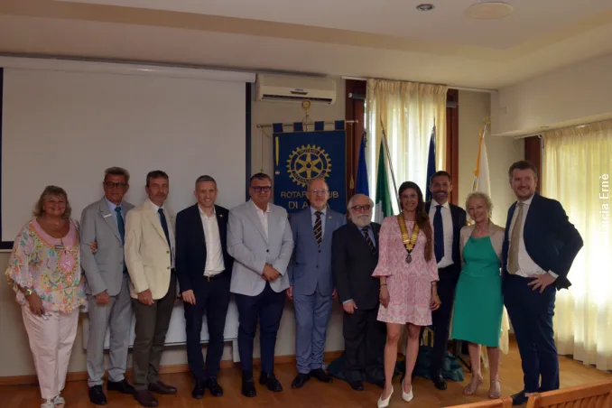 Passaggio di consegne al Rotary club di Alba 1