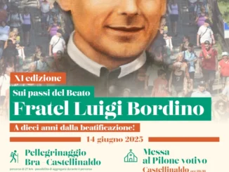 Fratel Bordino: sabato 14 il pellegrinaggio Bra-Castagnito sui passi del beato