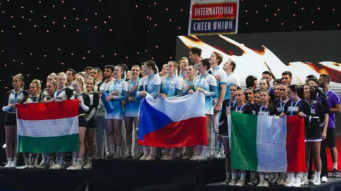 Cheerleading / Titans elite terzi all'Europeo