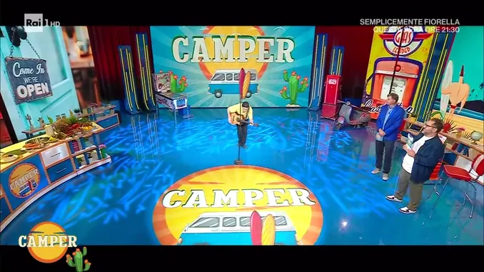 Il cantautore astigiano Andrea Cerrato sbarca a Camper sul Rai 1 1