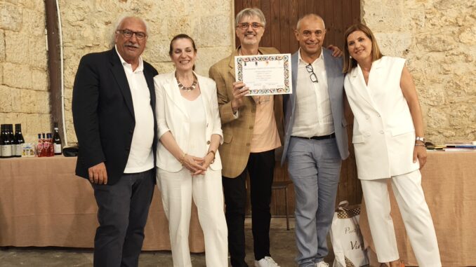 Maurizio D’Andrea premiato in Sicilia: Primo Premio di Pittura al “Barone Antonio Mendola”