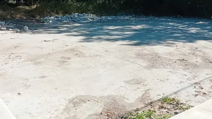 Ripulita dai rifiuti abbandonati l'area d