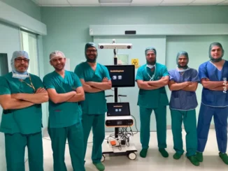 Primo intervento ortopedico con l'aiuto del robot all'ospedale di Asti