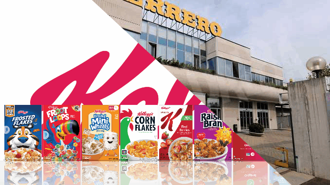 Economia / Ferrero è vicina all'acquisto dei cereali per la colazione Kellogg
