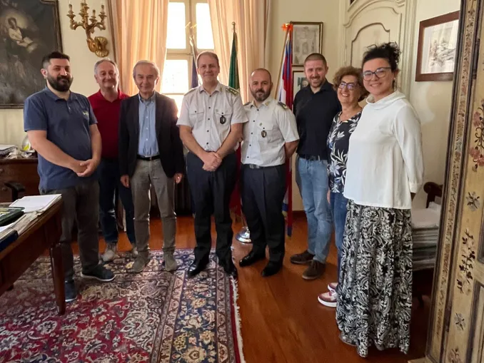 Guardia di finanza: il incontra i sindaci di Alba e Bra 1