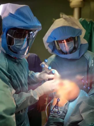 Primo intervento ortopedico con l'aiuto del robot all'ospedale di Asti 1