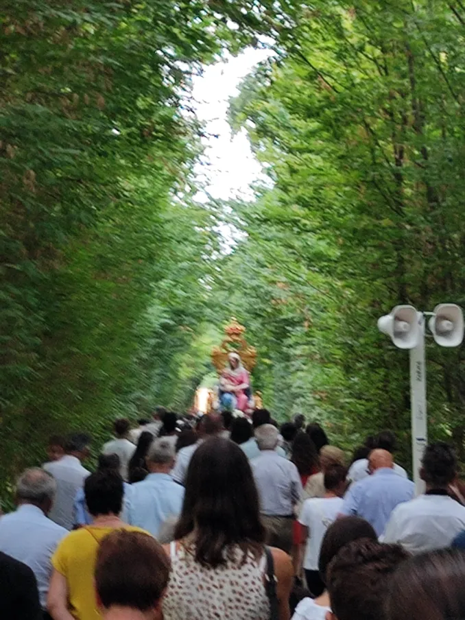 Tutta la comunità di Madonna del pilone fa fasta per onorare la Patrona