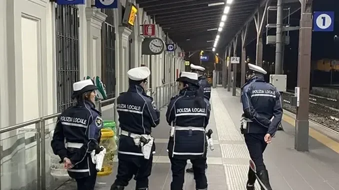 Rissa nella stazione di B