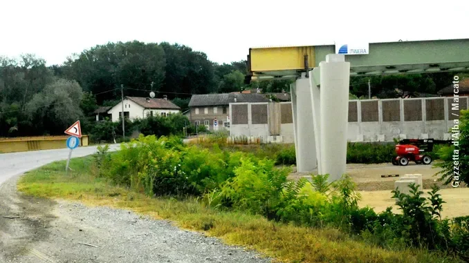 Dal 7 agosto lavori notturni a Verduno per il sovrappasso dell'autostrada Asti-Cuneo
