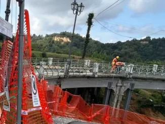 Ponte di Montaldo Roero, i lavori di consolidamento procedono