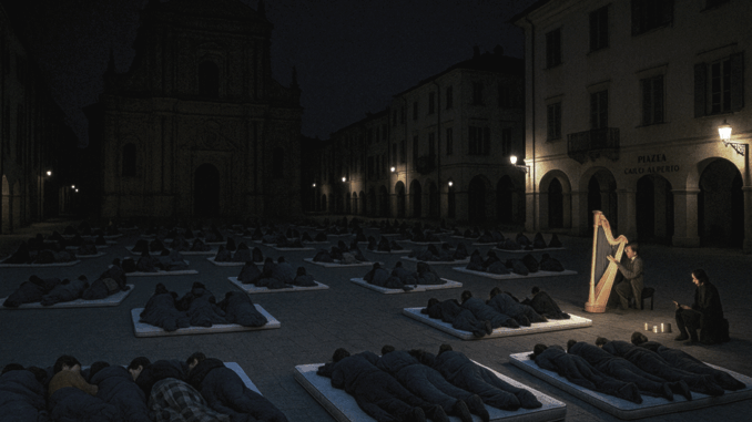 Con Cugiumse si dorme sotto le stelle in piazza a Dogliani