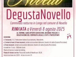 Degusta Novello rinviat