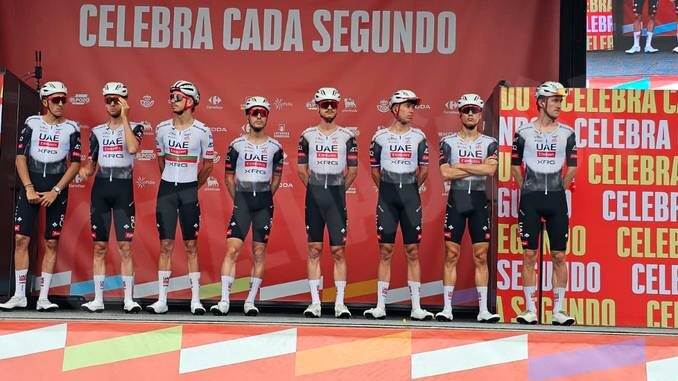 Uae Vuelta Vuelta: Vingegaard riconquista il primato, caduta per Matteo Sobrero