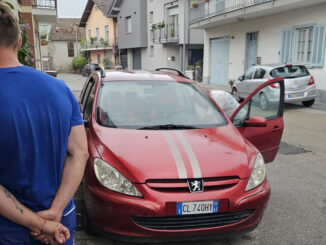 Ritrovata a Santo Stefano Belbo la Peugeot rubata nella notte