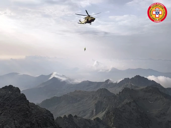 Cordata in difficoltà sul Monviso, intervengono soccorso alpino ed elicottero