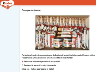 Ferrero lancia l'allerta: attenzione al finto concorso Kinder