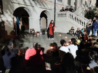 I Notturni nelle rocche a Castagnito sul sentiero delle conchiglie