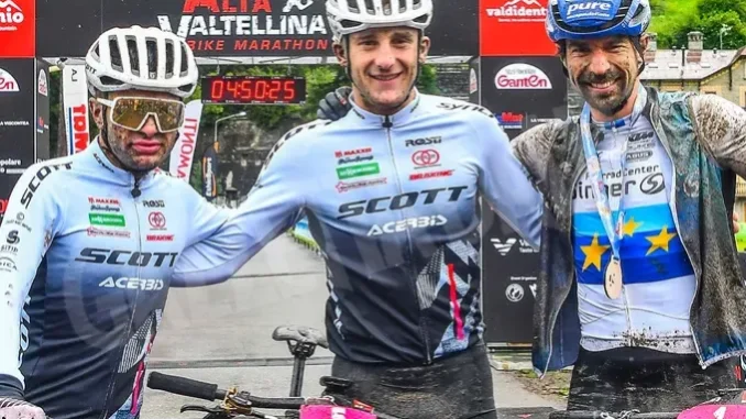 Ciclismo / Il villafranchese Stefano Goria trionfa in Valtellina