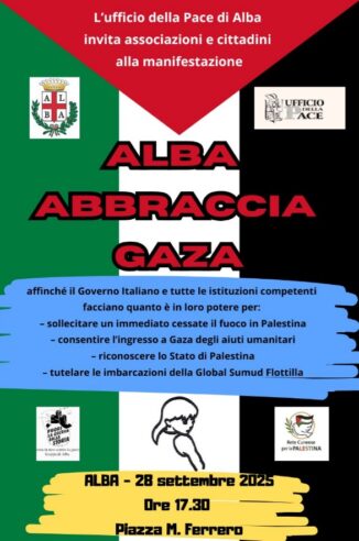 Alba abbraccia Gaza