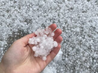 Temporali forti e grandine in Langa [foto e video]