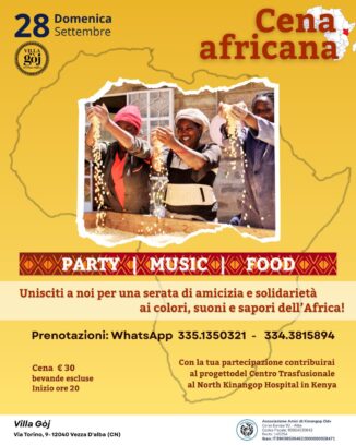 Cena africana a Villa Goj per sostenere l’ospedale di Kinangop 2