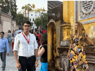 Abderrahmane di Bra e Linda di Pocapaglia in barca per Gaza 6