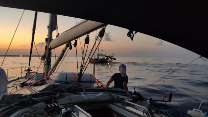 Foto navigazione GSF Espulsa dalla Global Sumud Flotilla, polemica su sicurezza e stampa