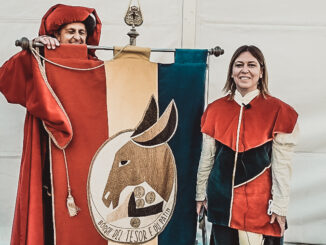 Borgo Patin e Tesor: storia, simboli e successi del borgo rosso-blu