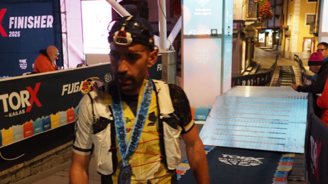 Piero Bello quinto alla Tot dret del TorX