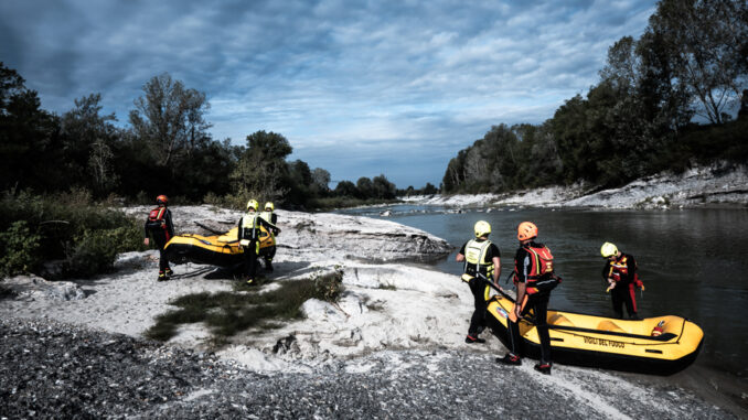 Tanaro, si chiude il primo giorno di nuove ricerche per Abdou Ngom [Foto e Video]