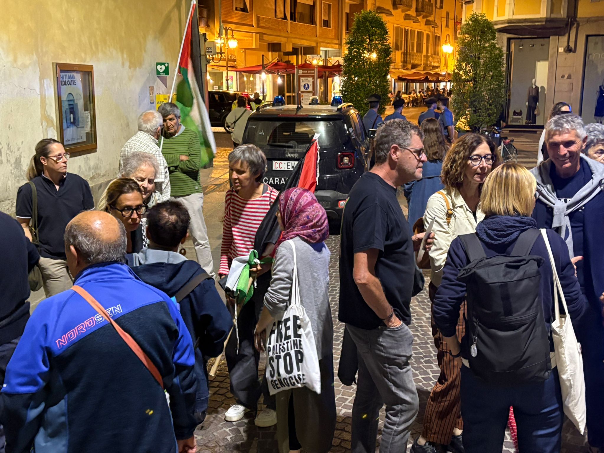 Bra in piazza per la Global Sumud Flotilla 1