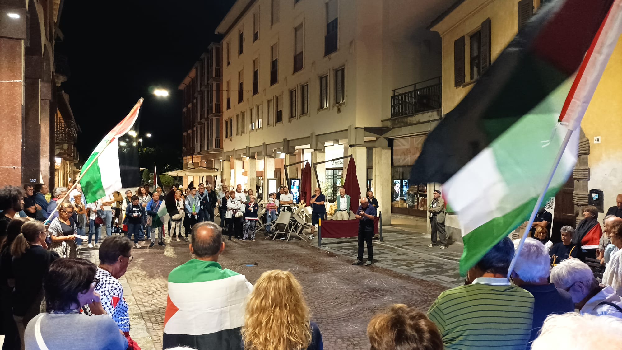 Bra in piazza per la Global Sumud Flotilla 4