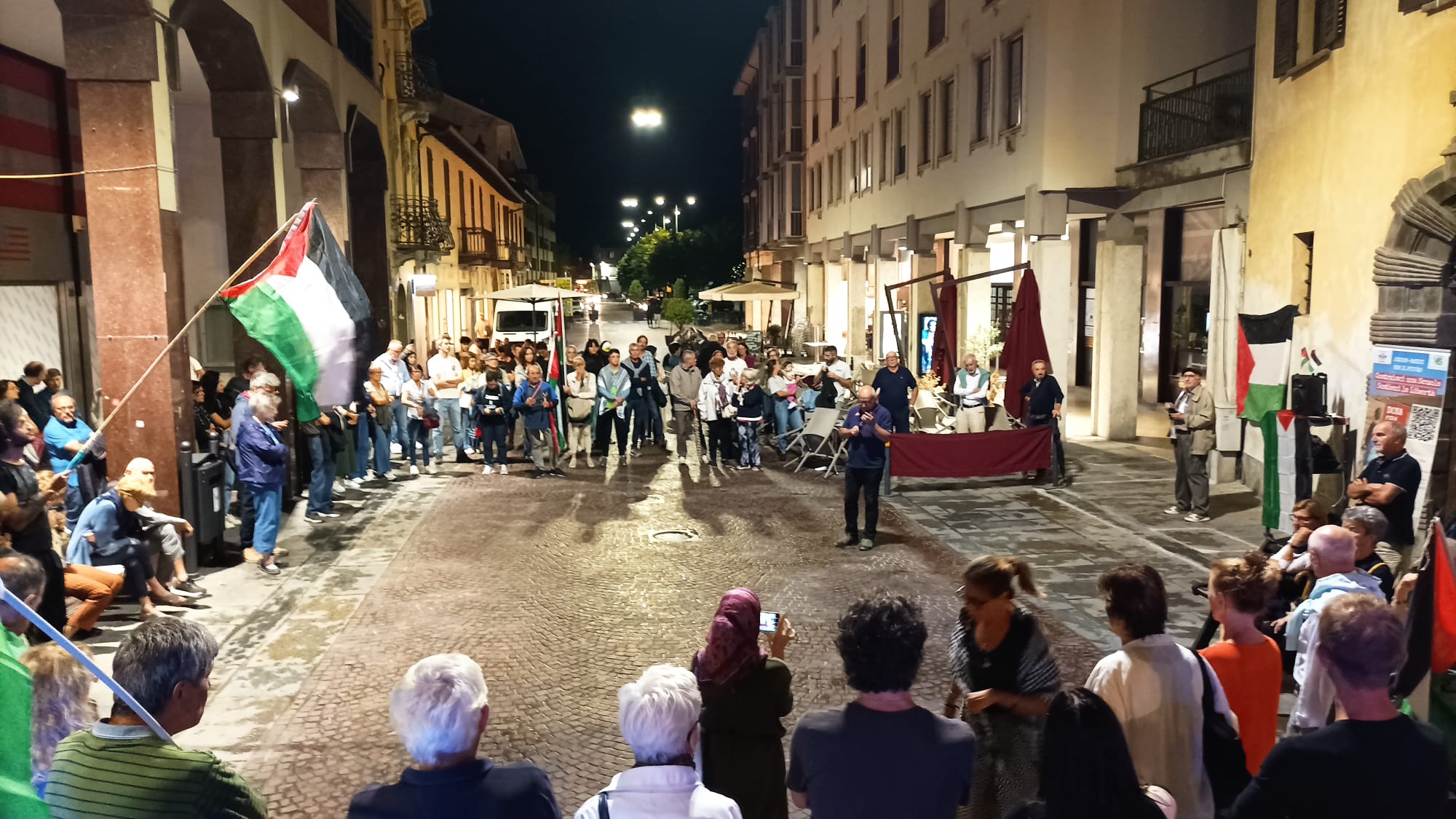 Bra in piazza per la Global Sumud Flotilla 6