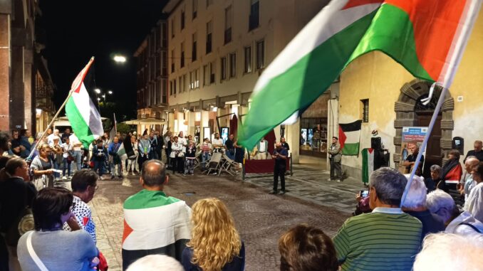 Bra in piazza per la Global Sumud Flotilla