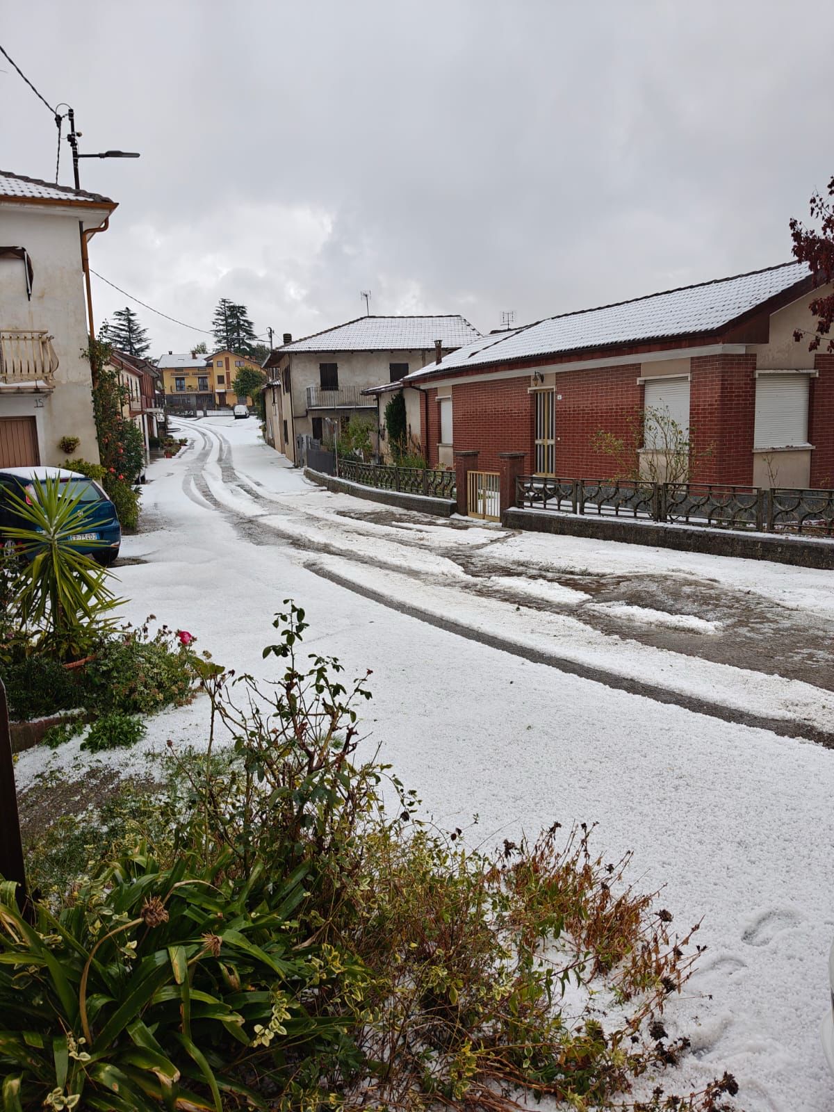 Temporali forti e grandine in Langa [foto e video] 5
