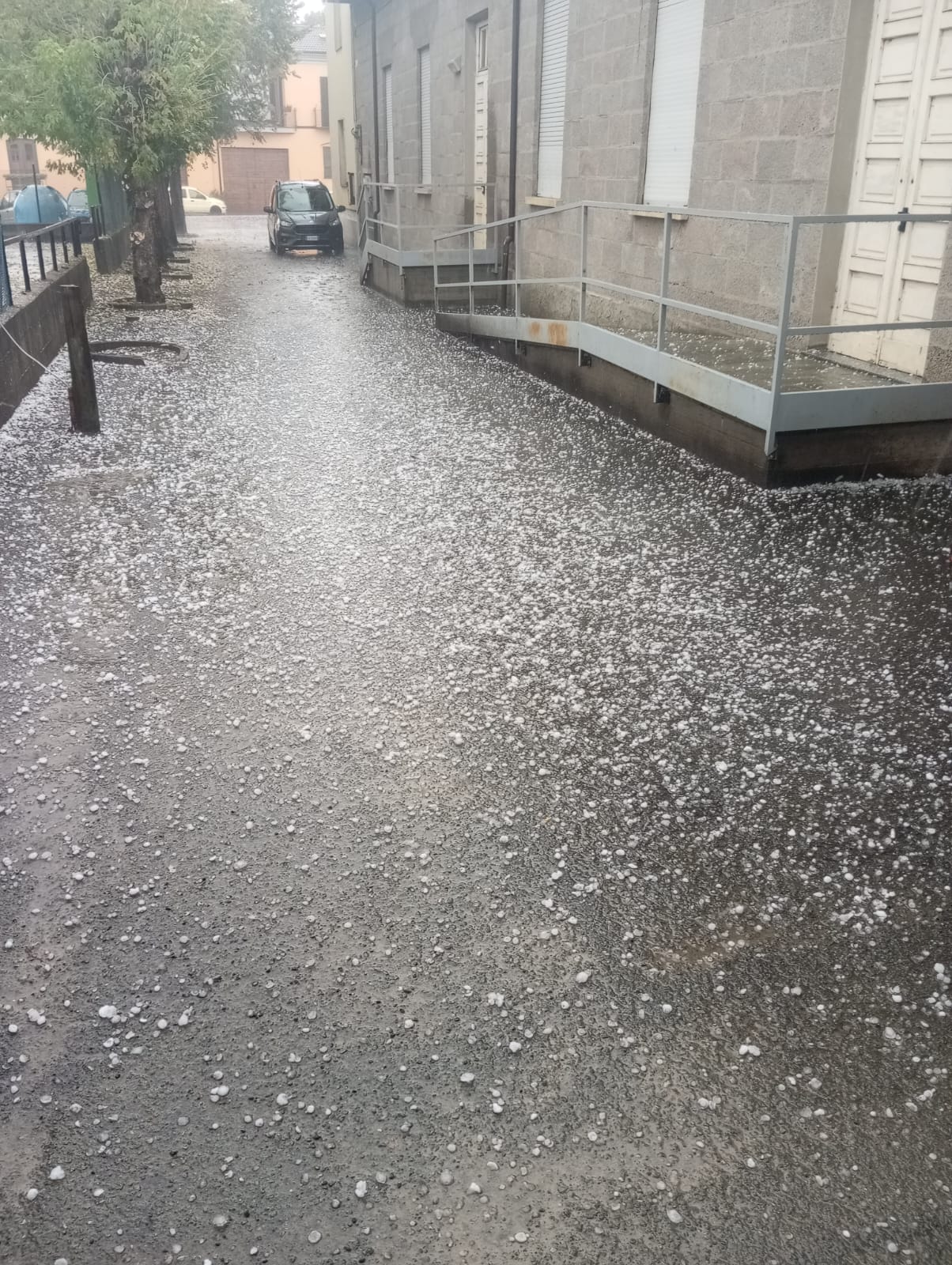 Temporali forti e grandine in Langa [foto e video] 4