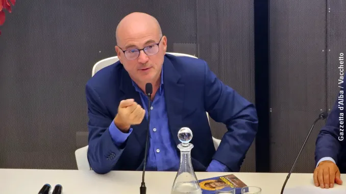 Aldo Cazzullo ha presentato il suo libro su san Francesco all'ospedale di Verduno