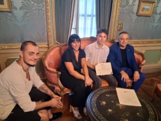 Canale d'Alba / Il senso civico di Cristi Savin premiato dal Consiglio regionale