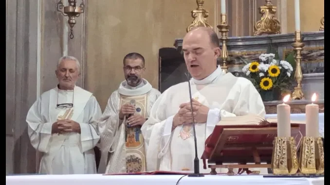 don Bernardo Petrini parroco 3 Madonna del Pilone e Boschetto accolgono il nuovo parroco don Bernardo Petrini 2
