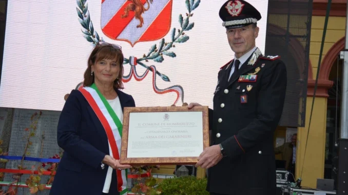 Da oggi i Carabinieri sono cittadini onorari di Mombaruzzo