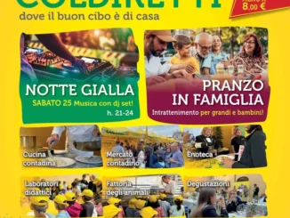 Piazza Coldiretti: a Bra il mercato di Campagna amica con street food e notte gialla