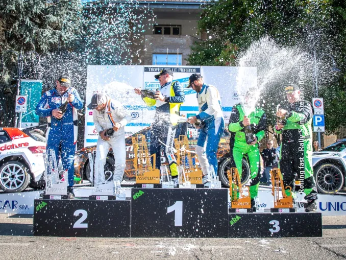 Rally di Santo Stefano Belbo, i più veloci sono Ivan Carmellino e Massimo Minazzi 1