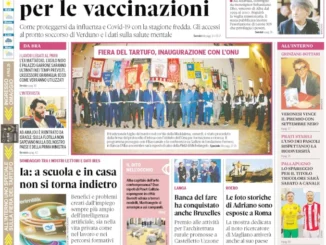 Gazzetta d’Alba arriva in edicola martedì 14 ottobre, ecco la copertina