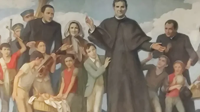 affresco don Bosco Basilica Colle Venerdì 24 ottobre i Salesiani di Bra invitano genitori e fedeli