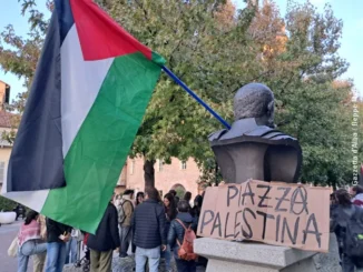 Alba / La bandiera palestinese anche per l'imperatore Pertinace