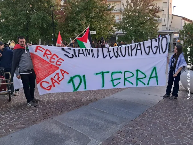 Alba / La bandiera palestinese anche per l'imperatore Pertinace 2