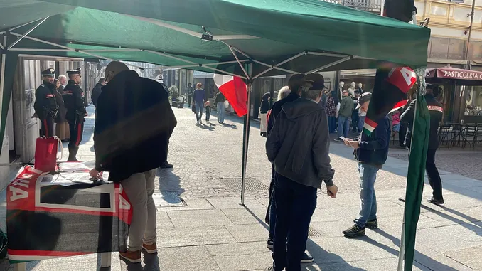 bra forza nuova Oggi il gazebo di Forza nuova a Bra: «Bruna Sibille tra i facinorosi che disturbavano l'iniziativa»