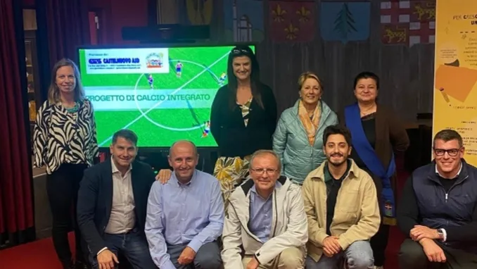 caclio castelnuovo Lo sport del calcio come stimolo all'integrazione di persone con disabilità intellettiva o disagio sociale